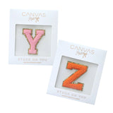 Canvas Chenille Letter