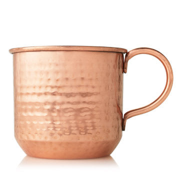 THYMES SIMMERED CIDER COPPER CUP CANDLE