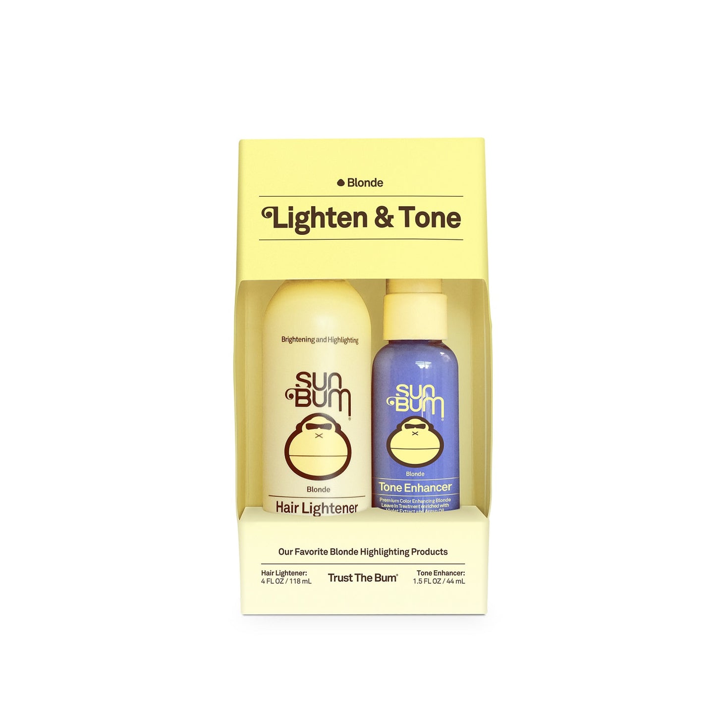 Sun Bum Lighten and Tone Hair kit