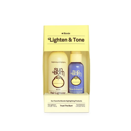 Sun Bum Lighten and Tone Hair kit