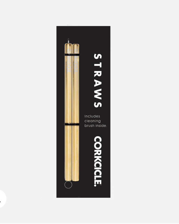 Straws w/brush-Corkcicle