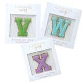 Canvas Chenille Letter