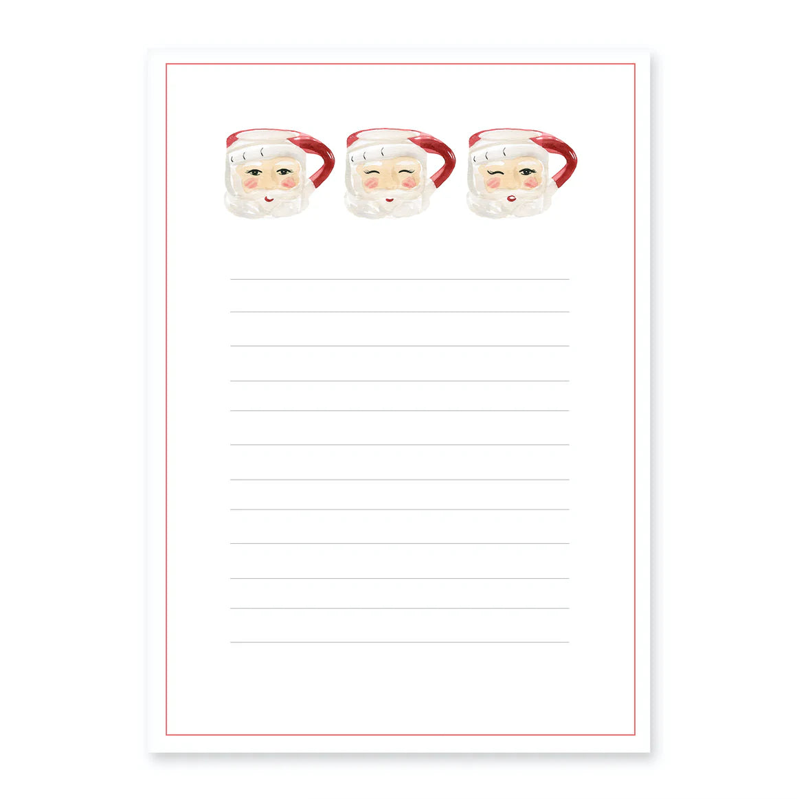 Santa Notepad